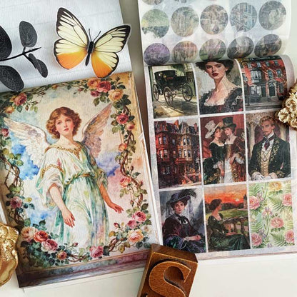 Victoria Manor Washi Sticker Book 50Sheets