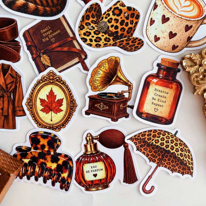 Caramel Crush Sticker 50PCS