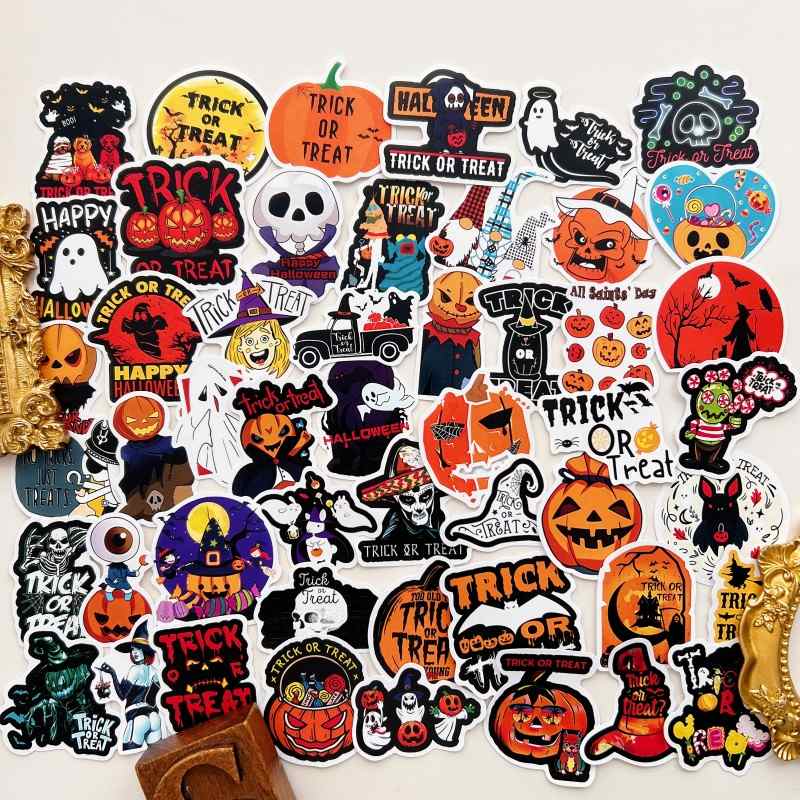 Halloween Fun Sticker 50PCS