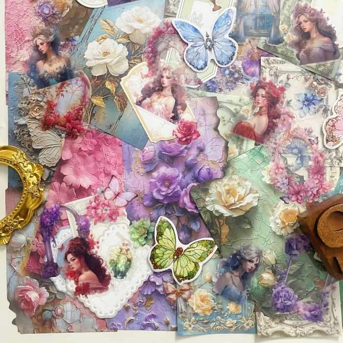 Versailles Princess Ephemera Mystery Kit 145PCS