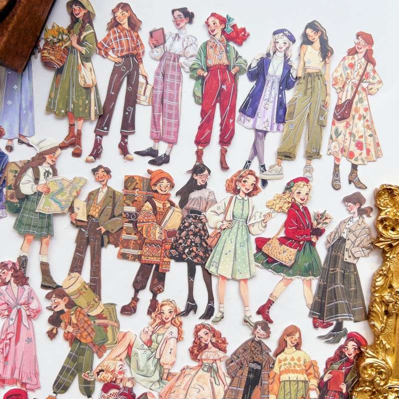 Darling Decades Sticker 60PCS