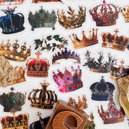 Crown Sticker 48PCS