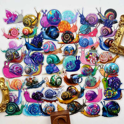 Tiny Snail Sticker 50PCS