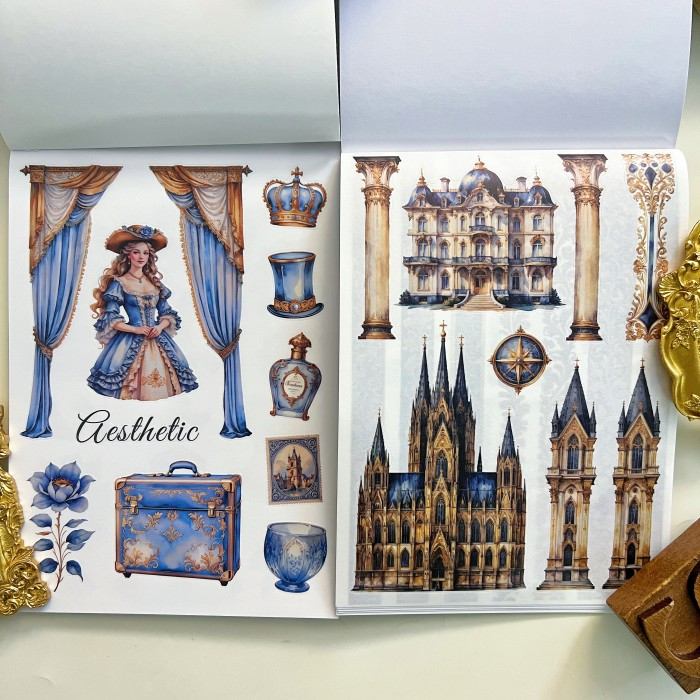 The Castle Sticker Book 20Sheets