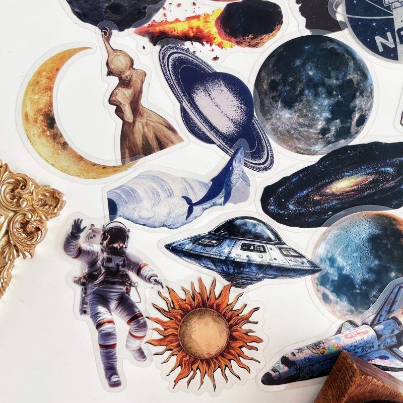 Space Dreamer Sticker 50PCS