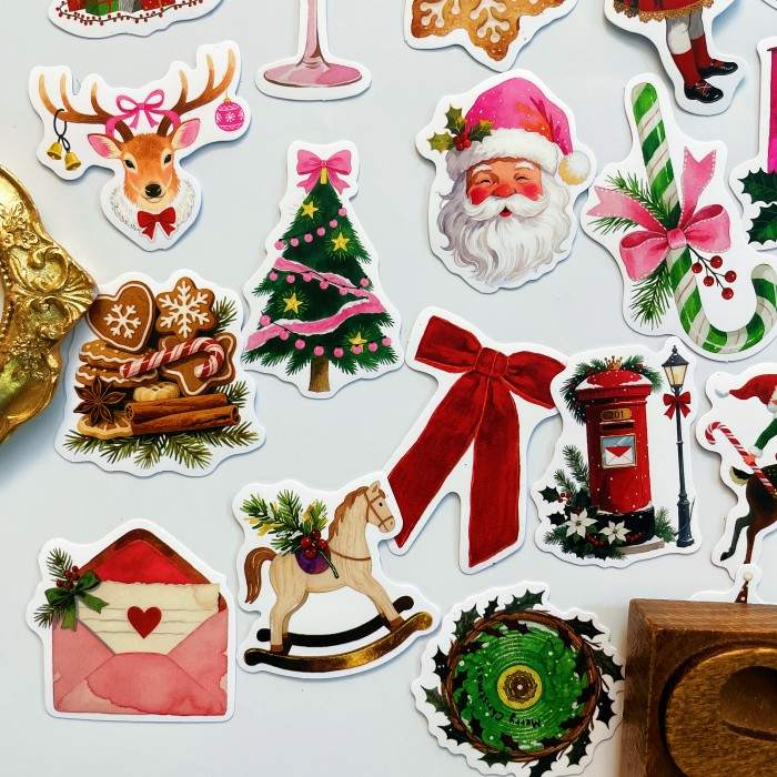 Holiday Aesthetic Sticker 50PCS