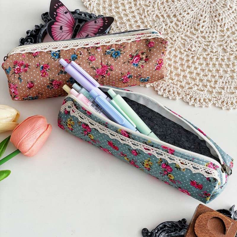 Cottage Floral Pencil Case