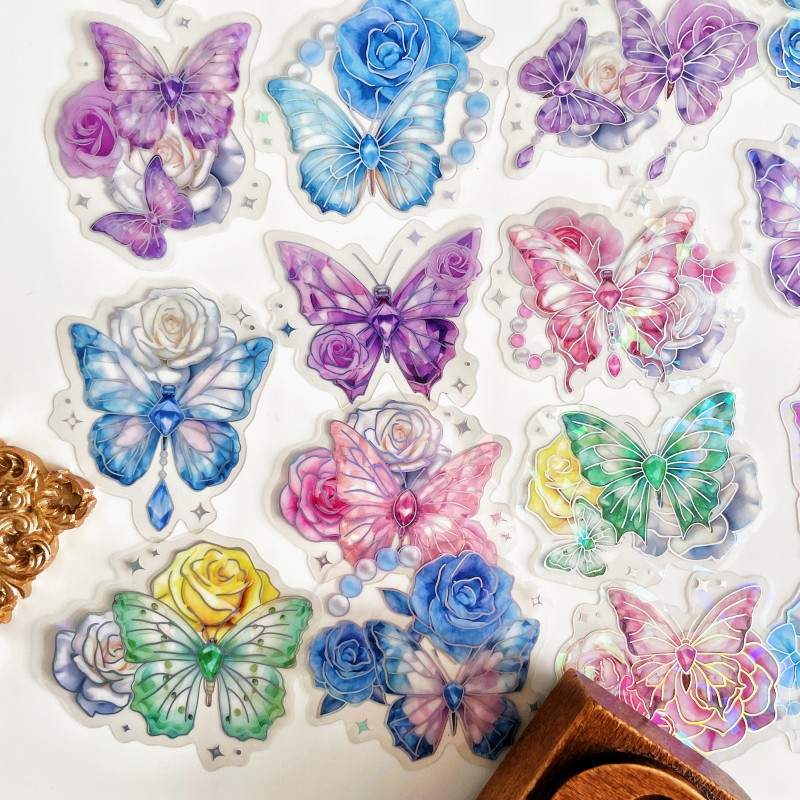Crystal Wings Sticker 40PCS