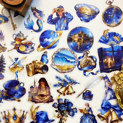 Blue Starhome Sticker 56PCS