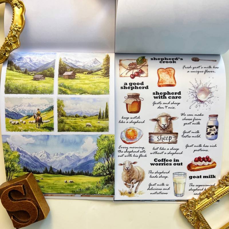 Shepherd's Watch Sticker Book 20Sheets