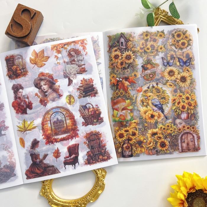 Rich Harvest Sticker Book 20Sheets