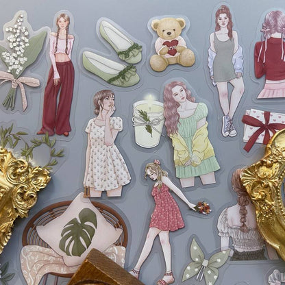 Pink Wander Sticker 40PCS