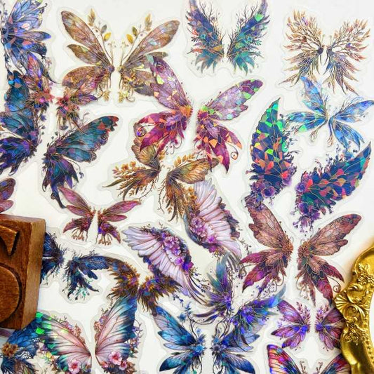Airborne Crystal Wing Sticker 60PCS