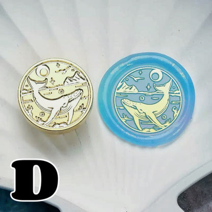 Blue Ocean Sealing Wax Stamp