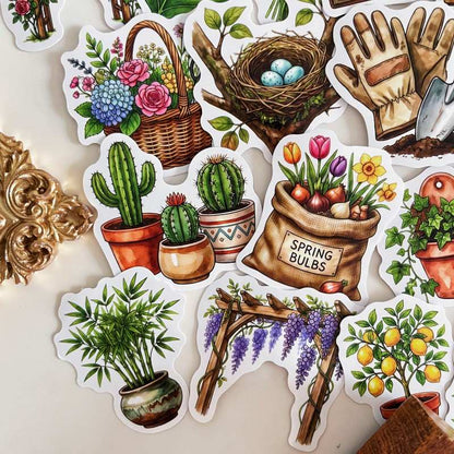 Little Greenhouse Sticker 50PCS