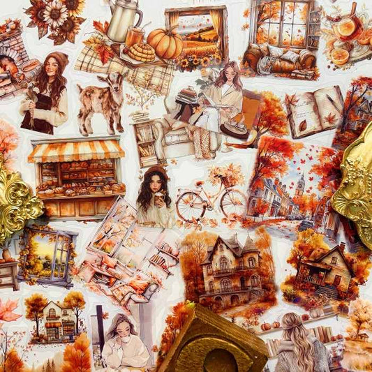 Autumn Life Sticker 90PCS