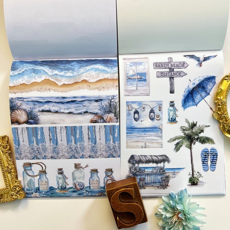 The Veiled Shoreline Sticker Book 20Sheets