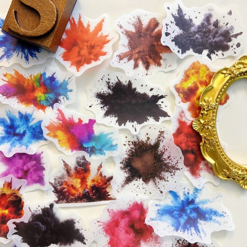 Explosion Moment Sticker 48PCS