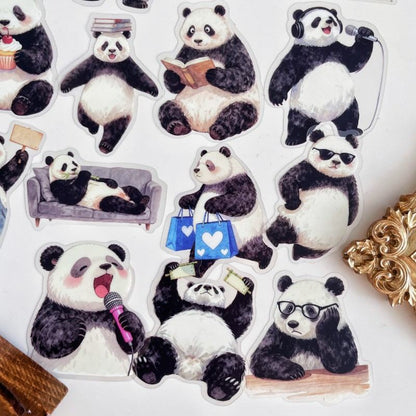 Cute Panda Sticker 30PCS