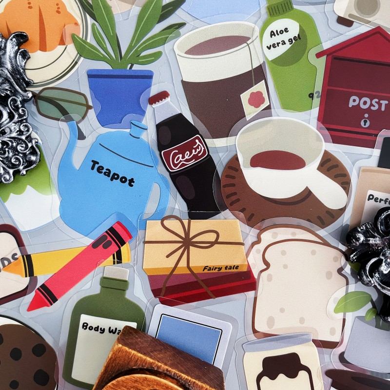 Daily Decor Sticker 50PCS