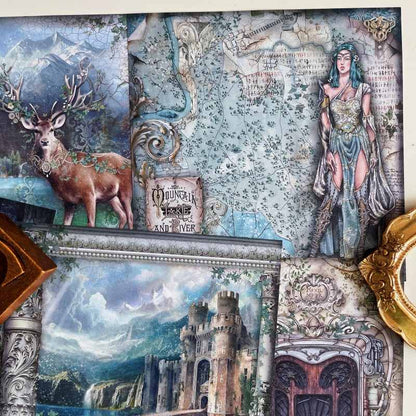 Secret Grove Collage Paper 12Sheets