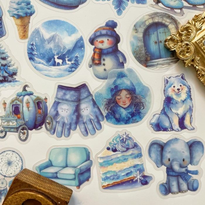 Frost Wonder Sticker 56PCS