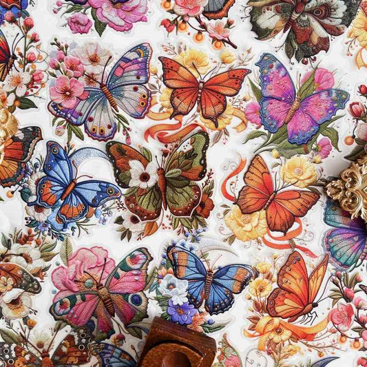 Graceful Butterfly Sticker 60PCS