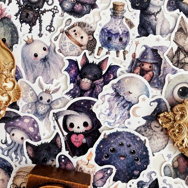 Cute Monster Sticker 50PCS
