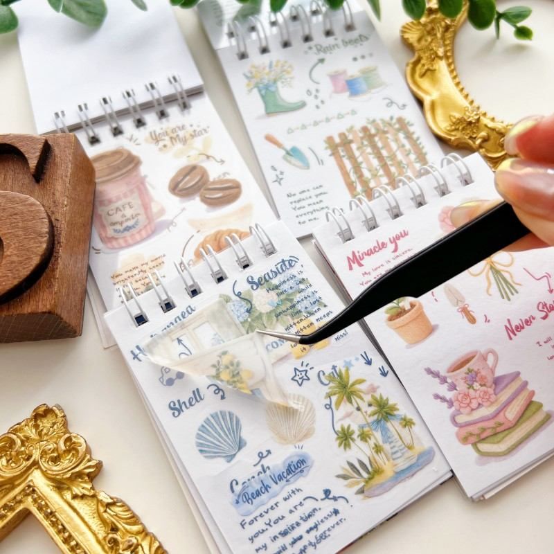 Slow Travel Sticker Book 20Sheets