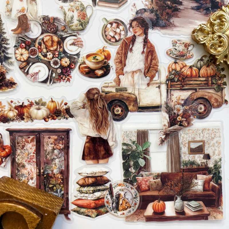 Fallen Poem Sticker 60PCS