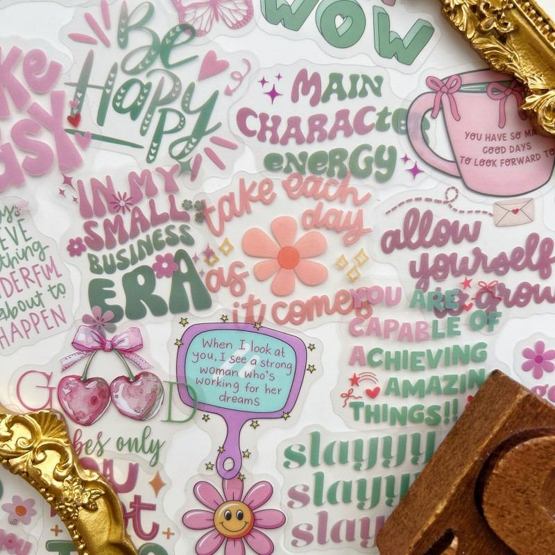 Mint Motivation Sticker 50PCS