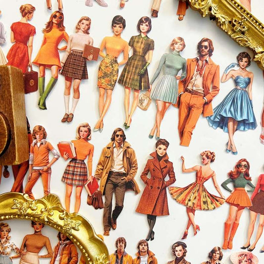 Hollywood Fashion Sticker 50PCS