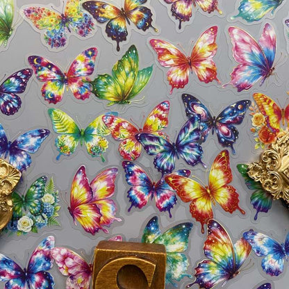 Colorful Wings Sticker 56PCS