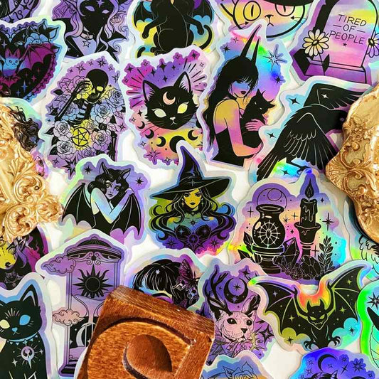 Witch Moon Sticker 50PCS
