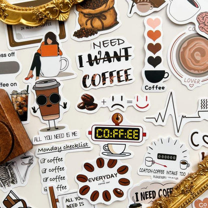 Bean Lover Sticker 50PCS
