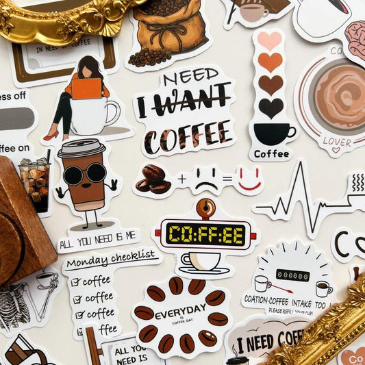 Bean Lover Sticker 50PCS