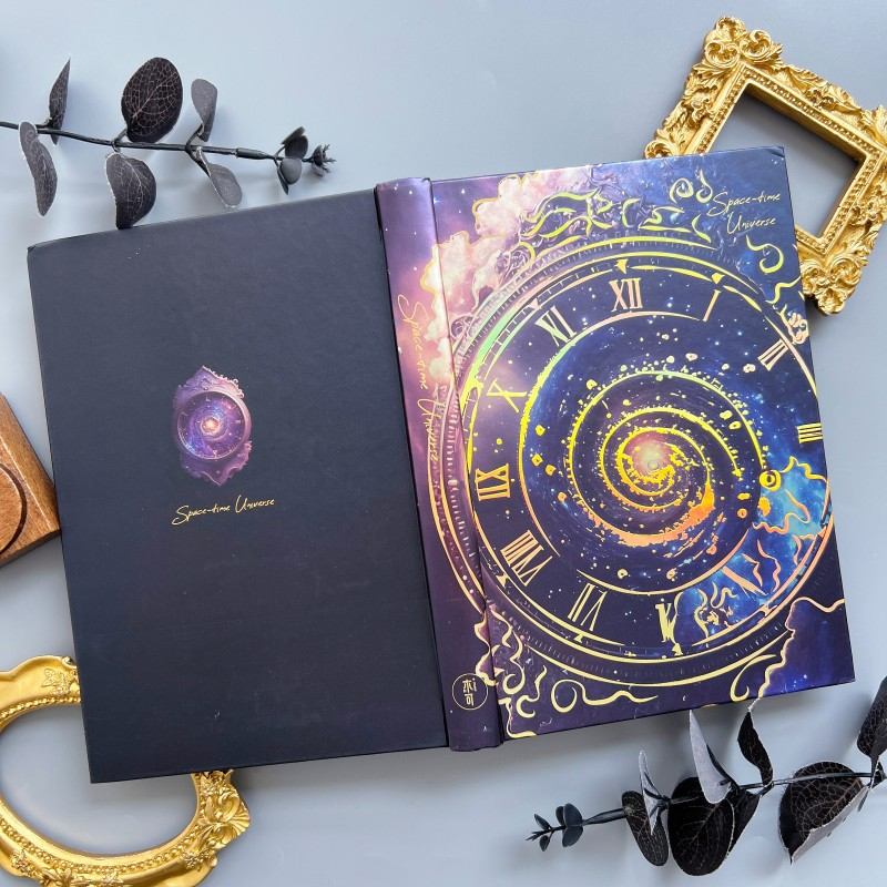 Cosmic Clock Illustrated Notebook