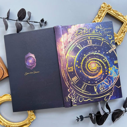 Cosmic Clock Illustrated Notebook