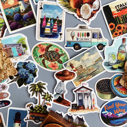 Summer Mood Sticker 50PCS
