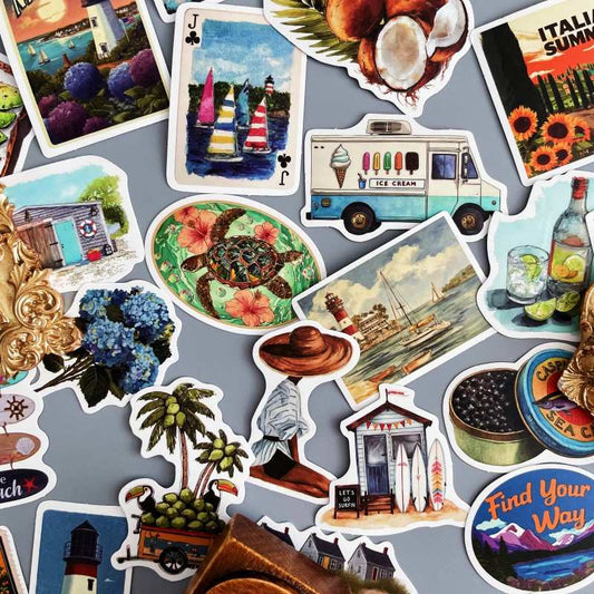 Summer Mood Sticker 50PCS