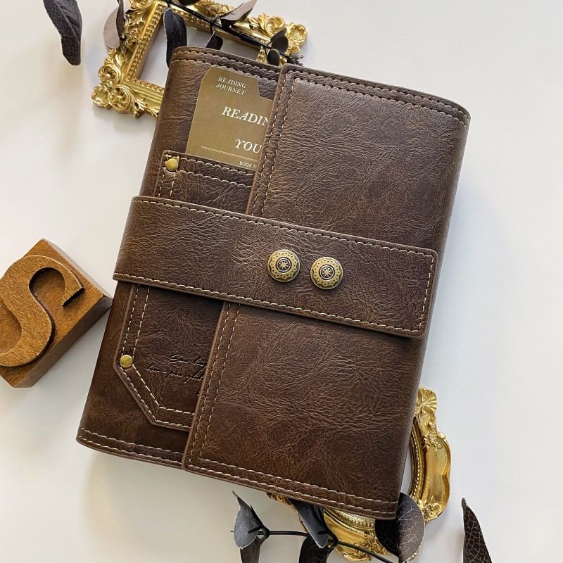 Time Scale Trifold Loose-Leaf Journal