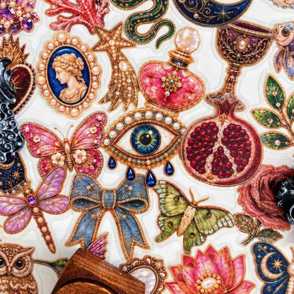 Jewel Charm Sticker 50PCS