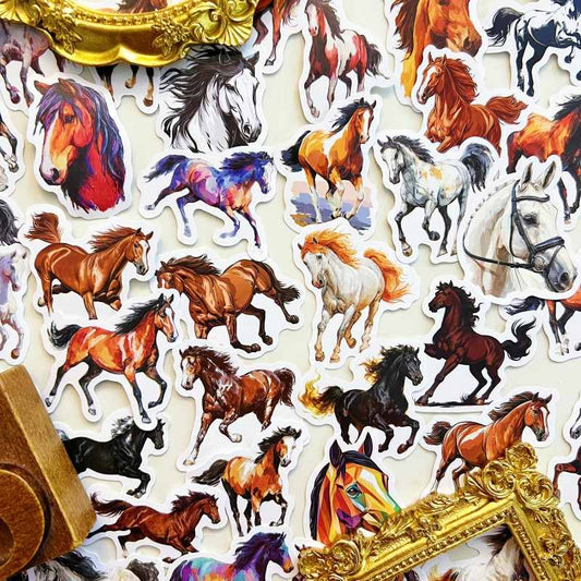 Ink Horse Sticker 56PCS