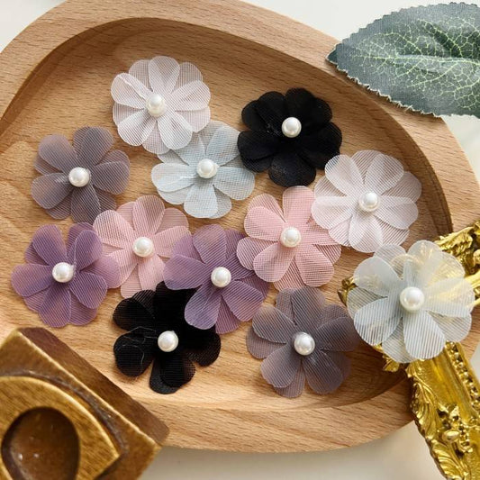 Silky Pearl Craft Decoration 12PCS