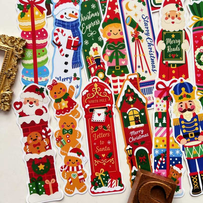 Whimsical Xmas Note Paper 30PCS