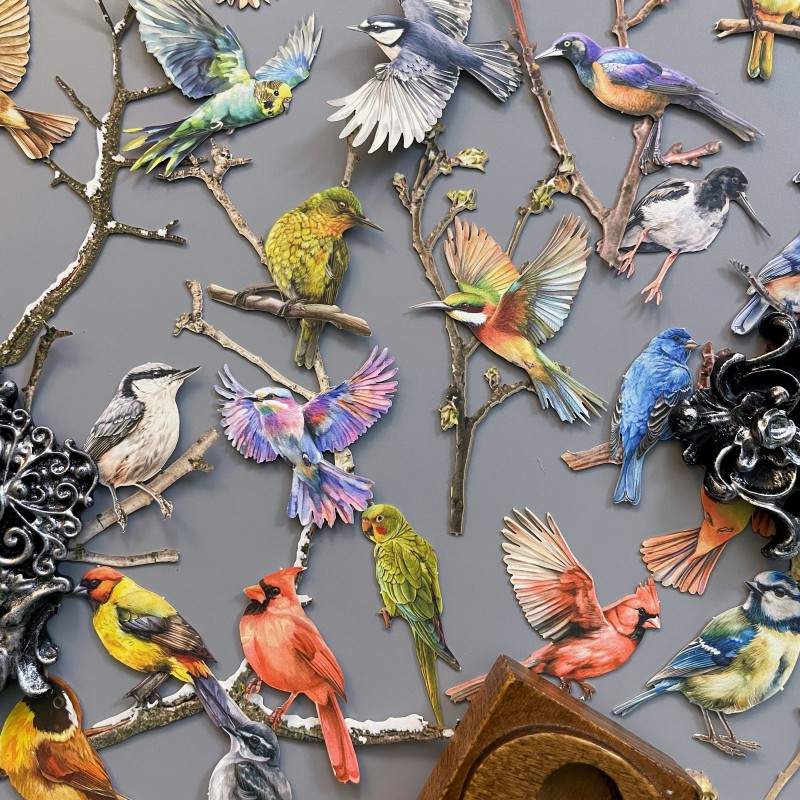 Woodland Song Sticker 60PCS