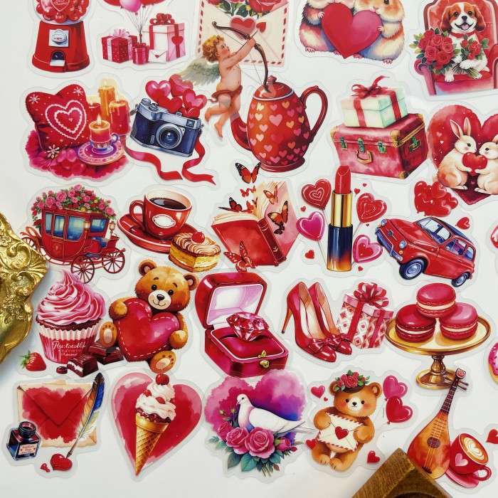 Heartfelt Wish Sticker 56PCS