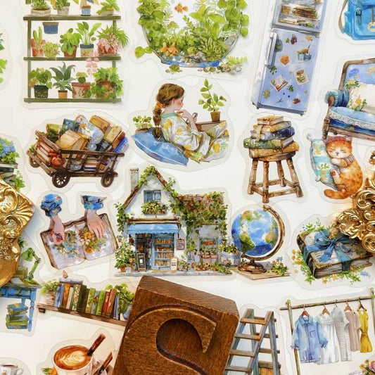 Life Observation Diary Sticker 45PCS