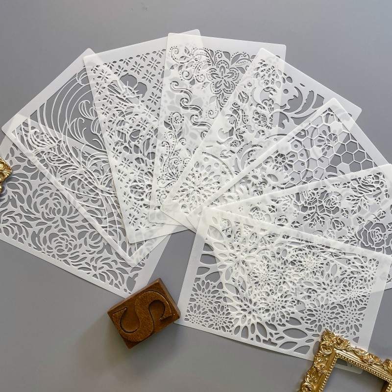 DIY Decorative Stencil Set NO.68