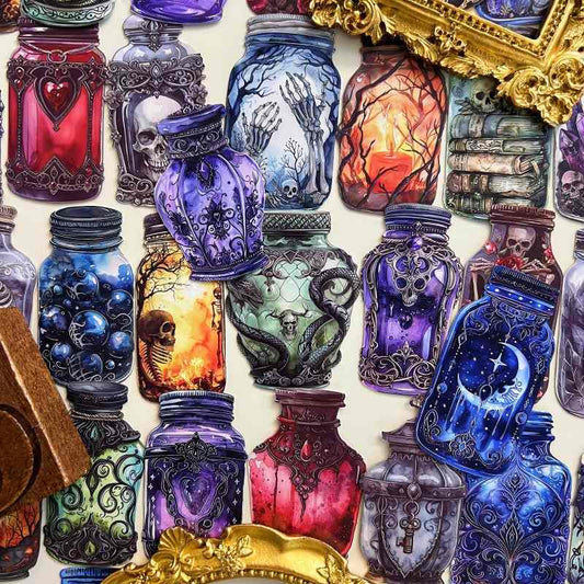 Magic Bottle Sticker 48PCS